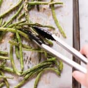 Parmesan Roasted Green Beans