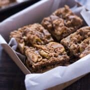 Salted Caramel Apple Pie Bars