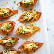 The Best (Healthy) Sweet Potato Skins