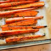 Thyme Roasted Carrots