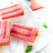 Watermelon Mint Popsicles