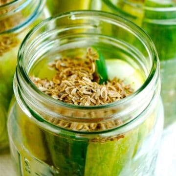 Homemade Dill Pickles