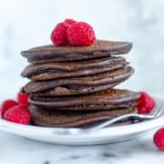 Chocolate Protein Pancakes