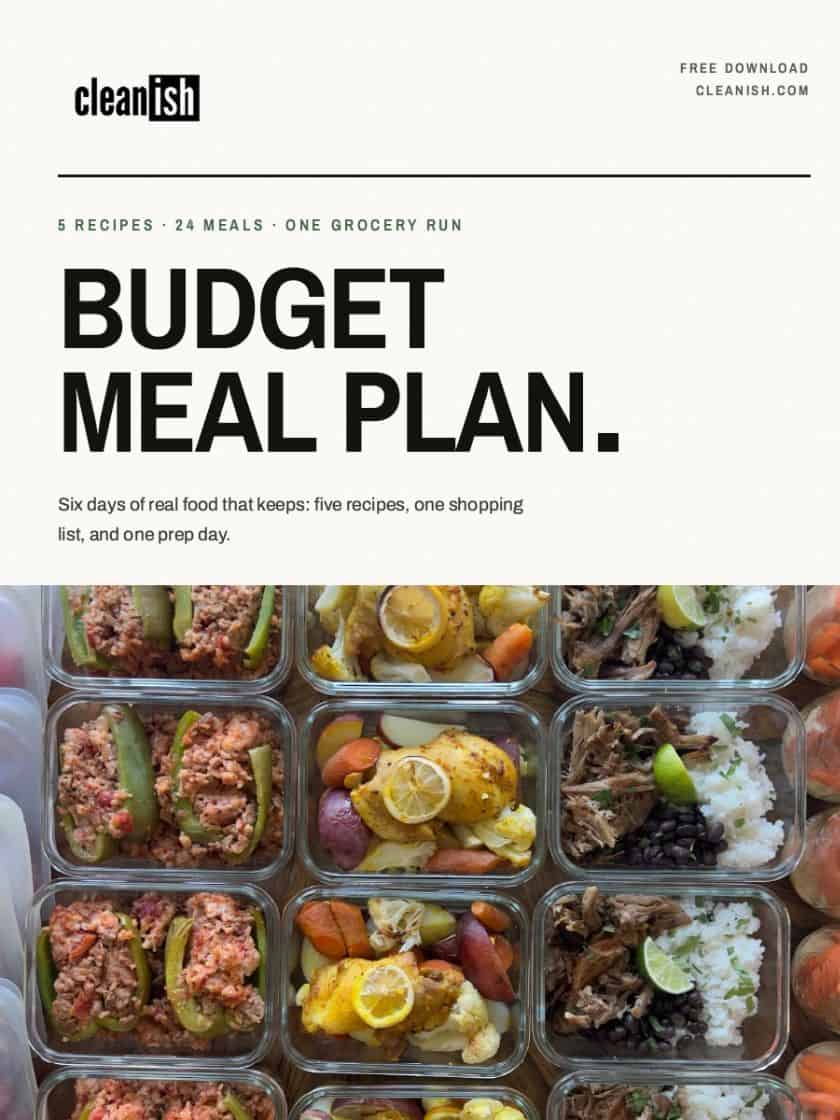 Budget Meal Plan