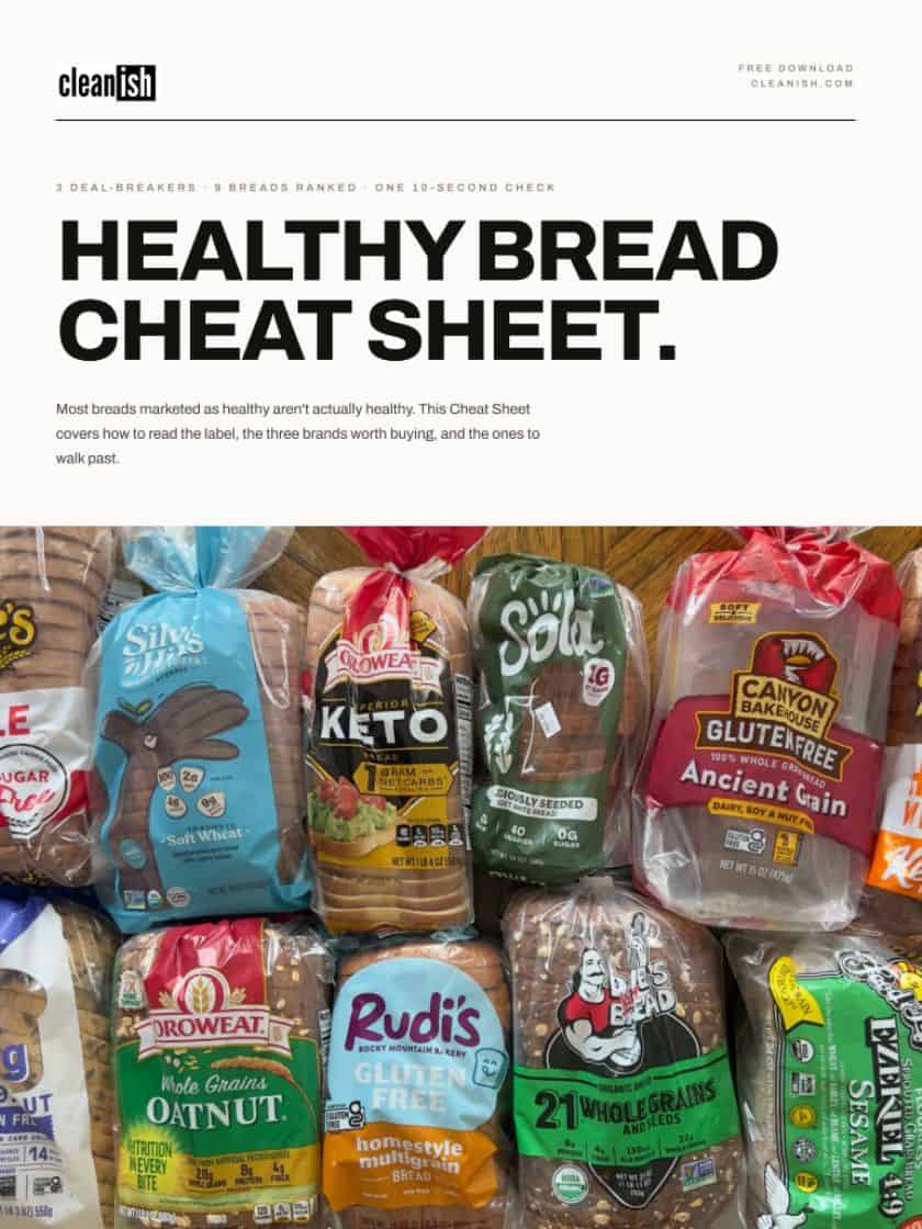 Healthy bread Cheat Sheet