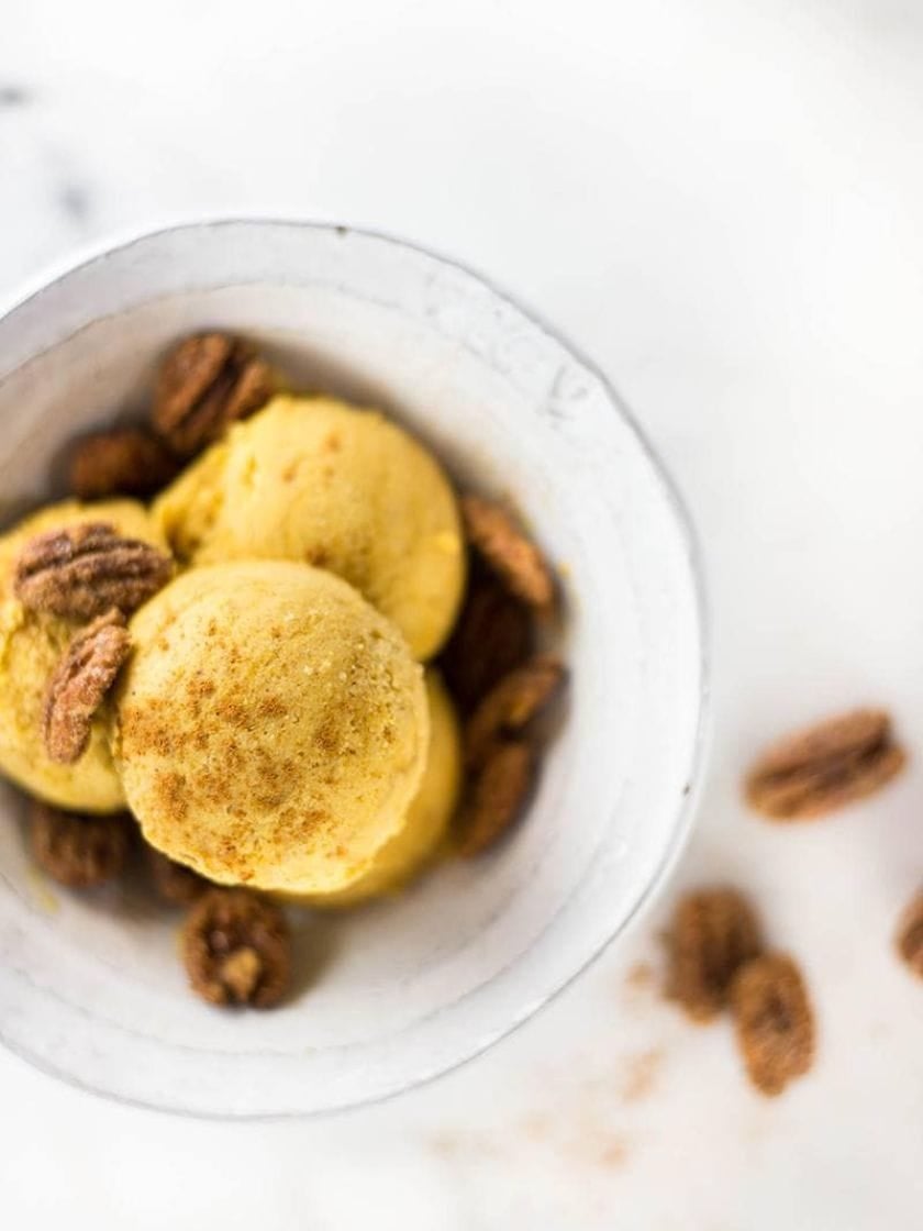 pumpkin ice cream